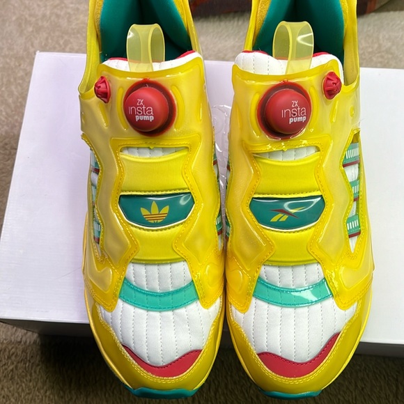 adidas Other - AdidasZX Fury/Reebok collaboration Yellow/Teal/Red/White size 10
